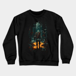 Geralt vs The Swamp Monster Crewneck Sweatshirt